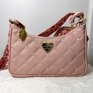 Betsey Johnson Crossbody Purse with Mini Bag (NWT)
